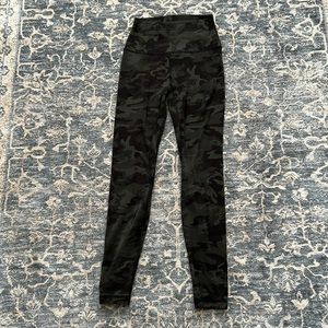 Lululemon align leggings - Greek camo